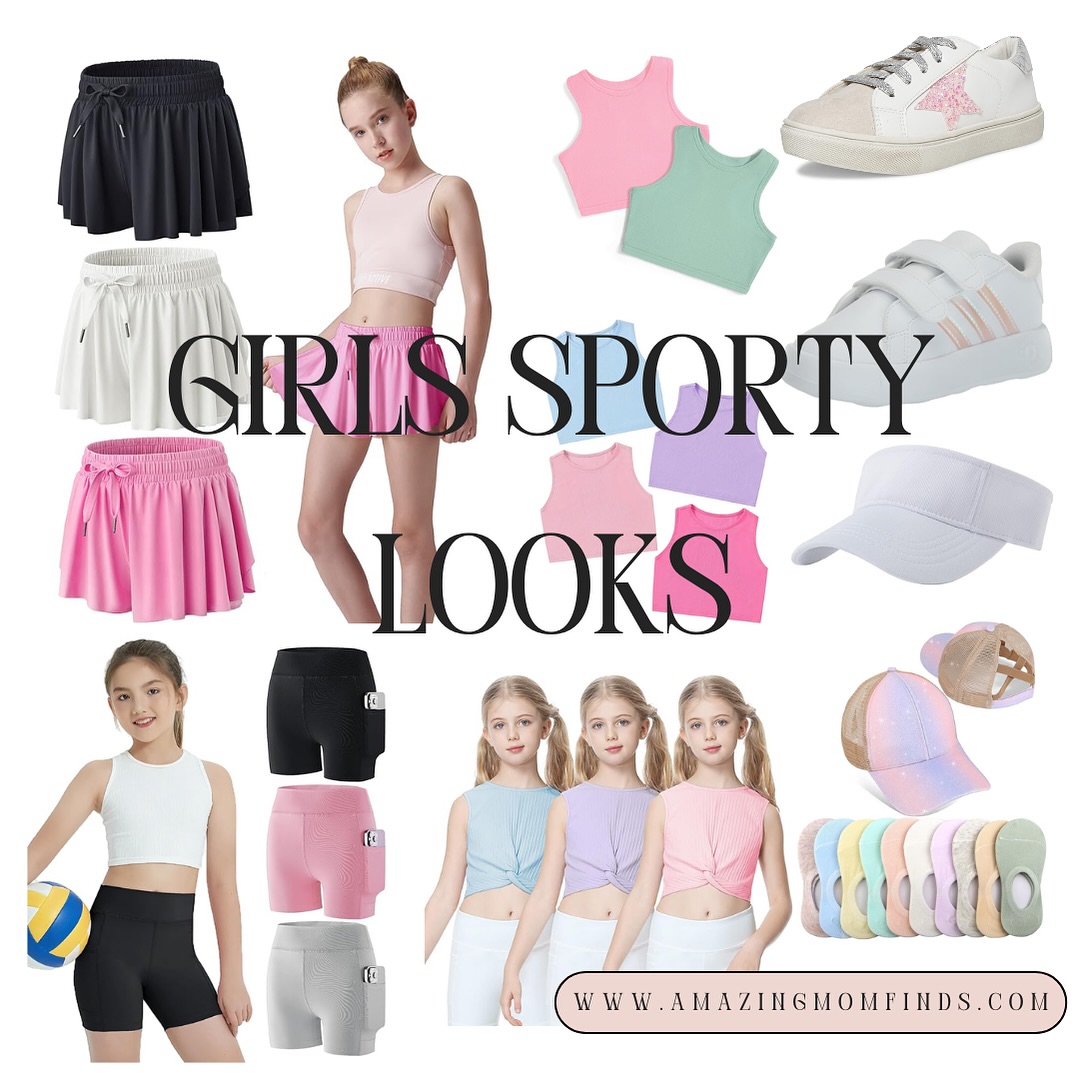 Get game-ready with Girls’ Sporty Looks collection!